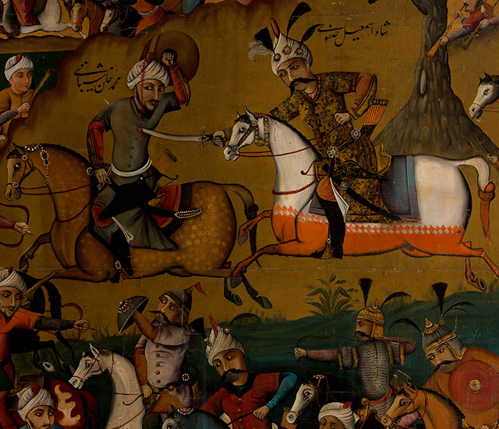 تابلو جنگ شاه اسماعیل